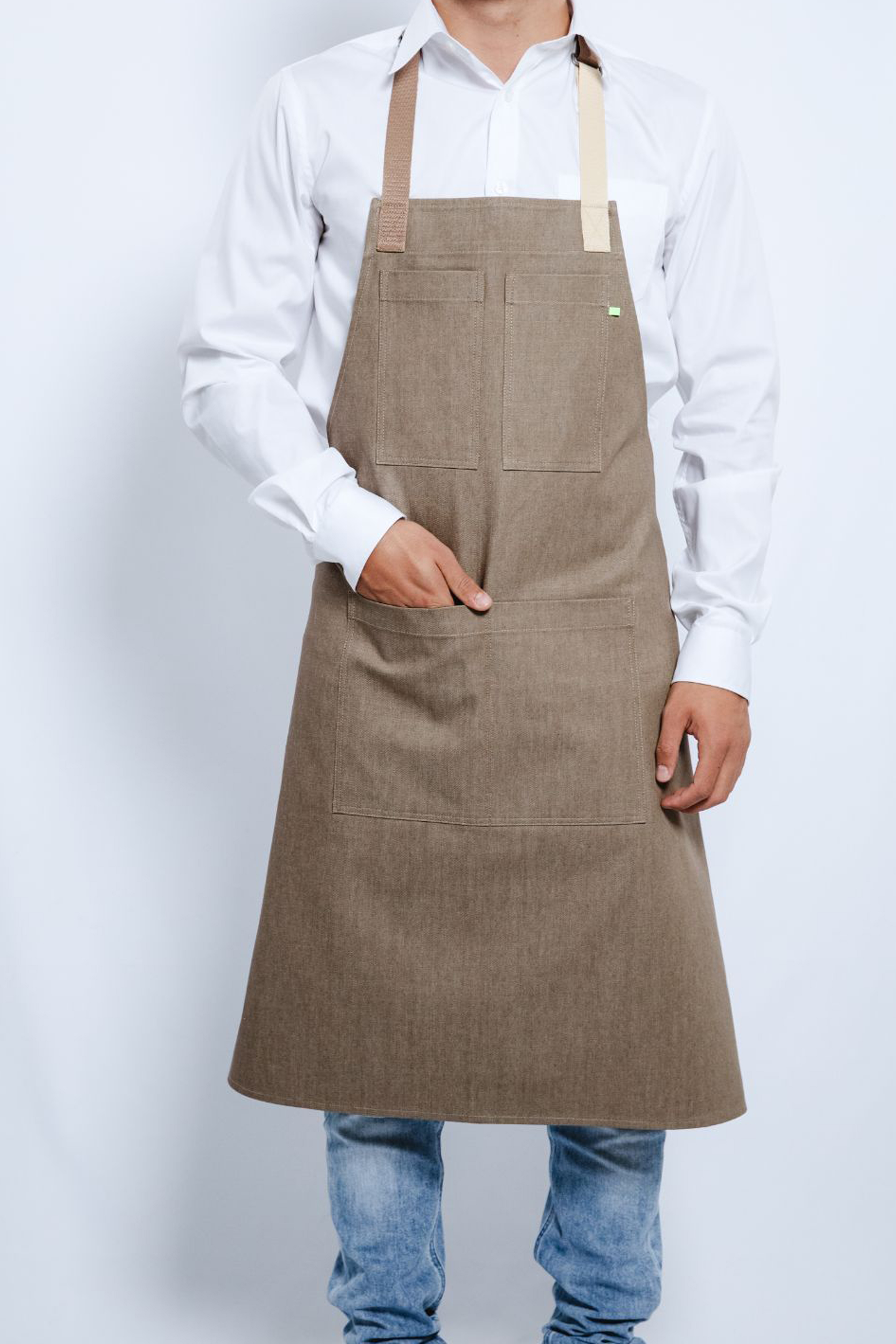 Bib Apron Red 2